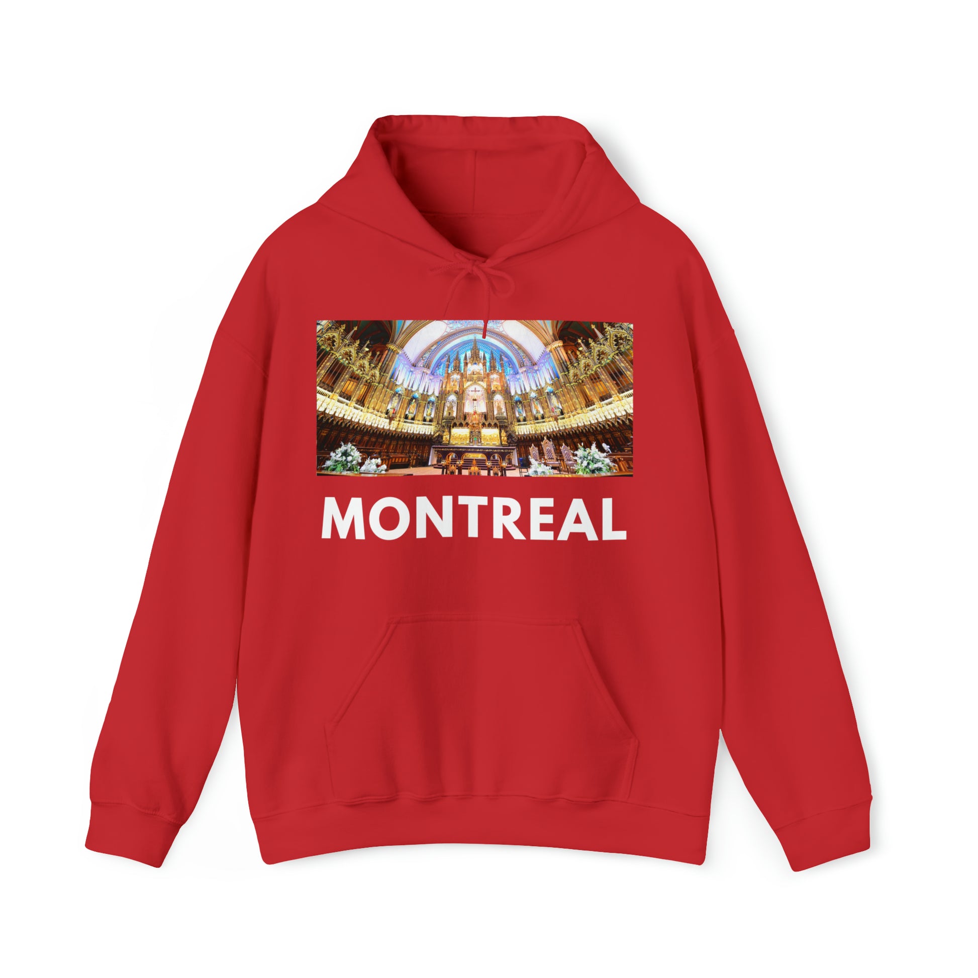 S Red Montreal Hoodie: Notre Dame from HoodySZN.com