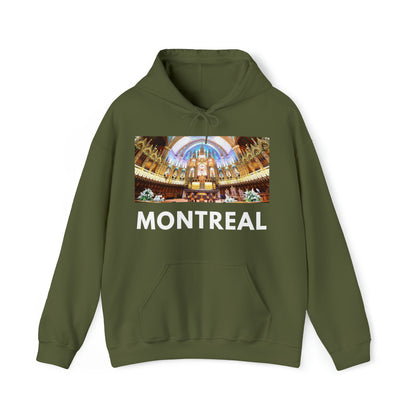 S Military Green Montreal Hoodie: Notre Dame from HoodySZN.com