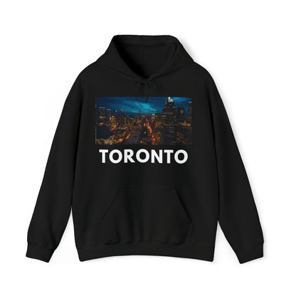4XL Black Toronto Hoodie: CN by Night from HoodySZN.com