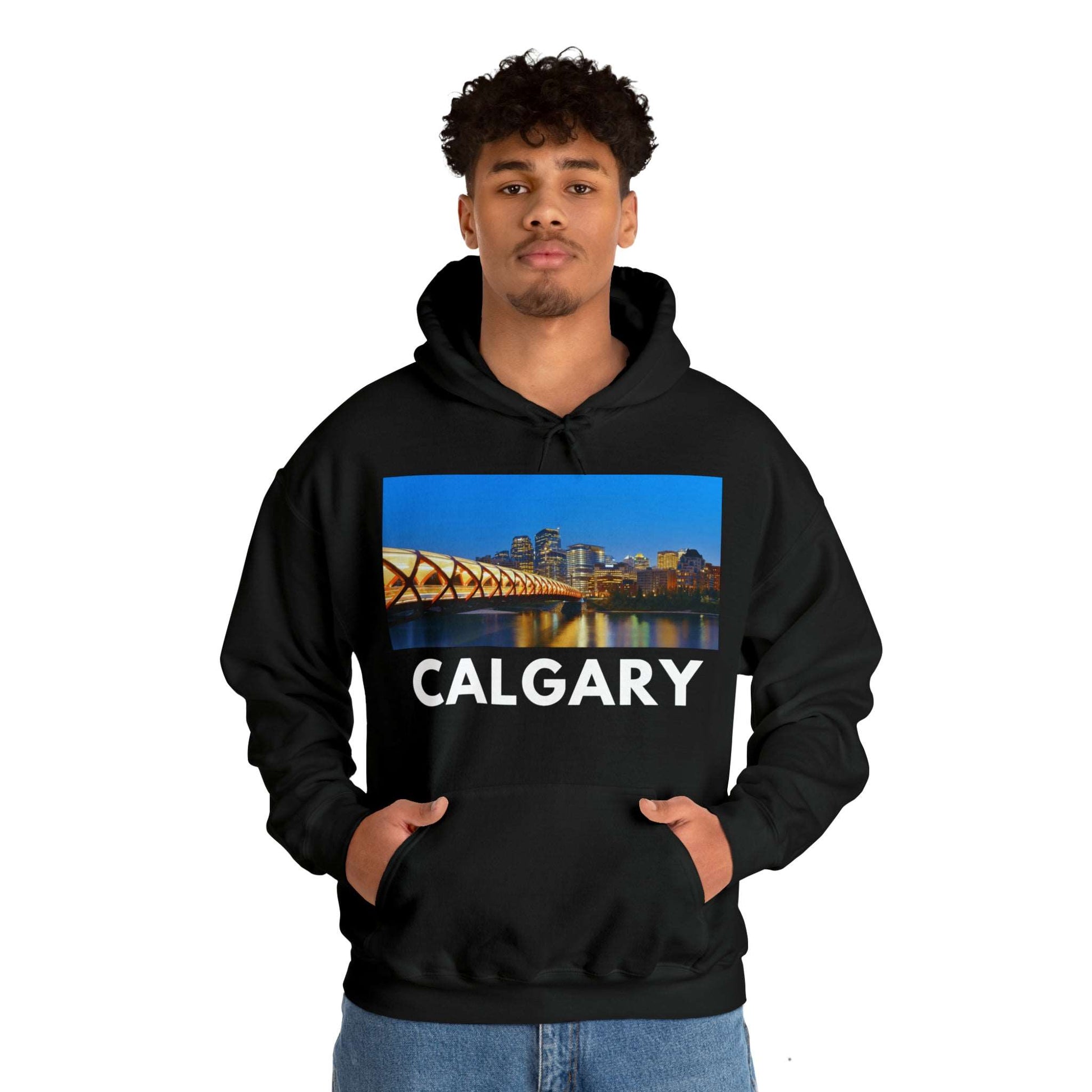   Calgary Hoodie: Cityscape from HoodySZN.com