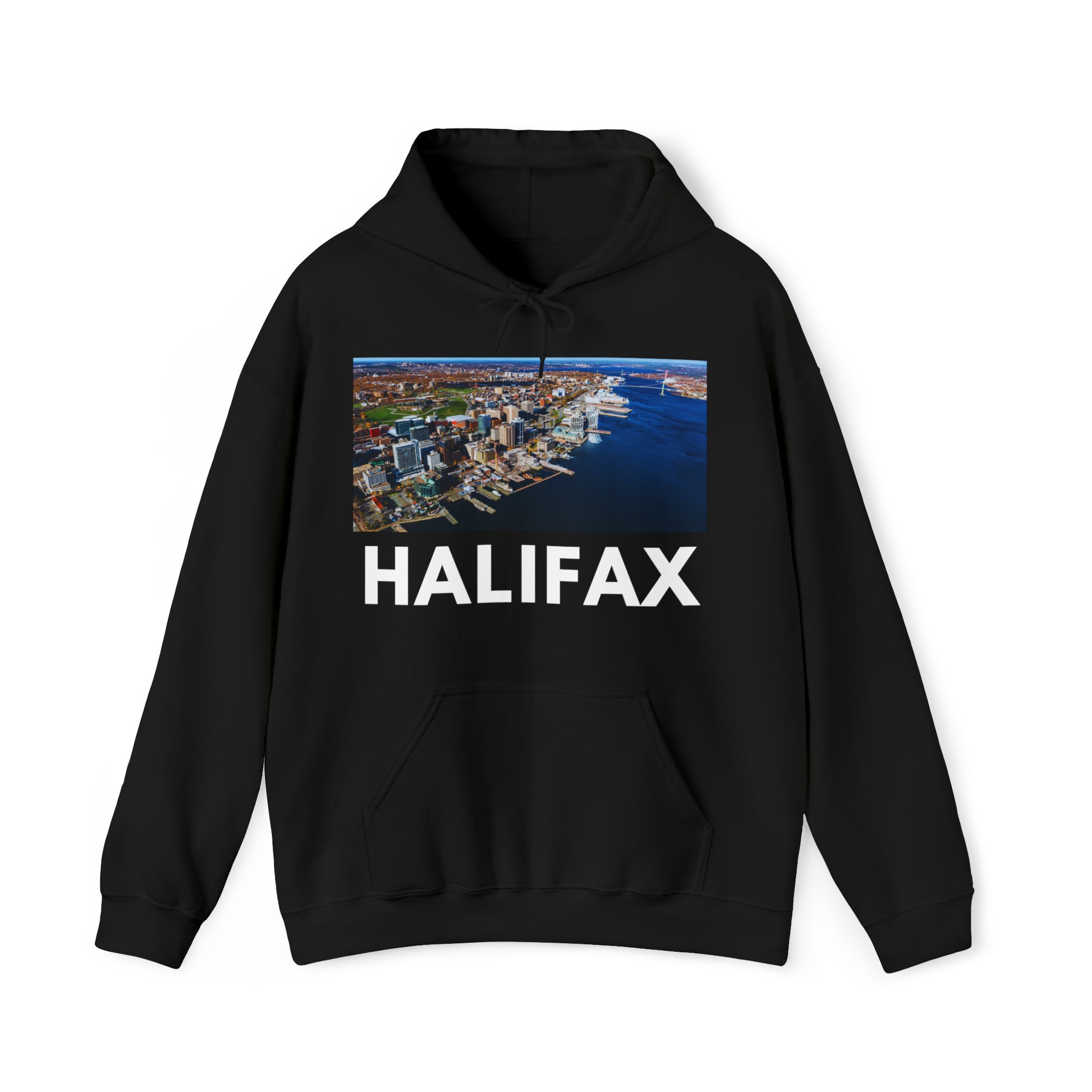S Black Halifax Hoodie: The Waterfront from HoodySZN.com
