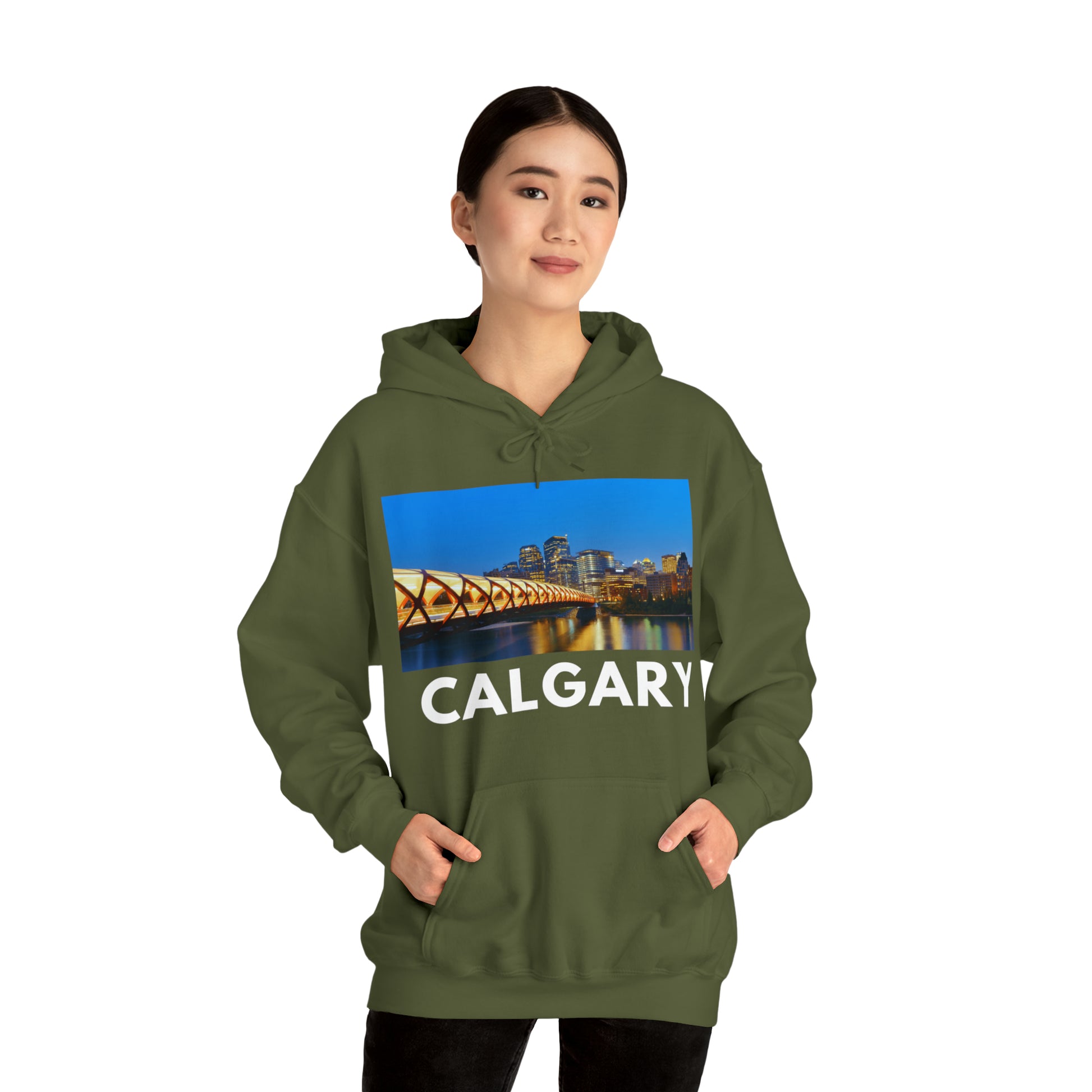   Calgary Hoodie: Cityscape from HoodySZN.com