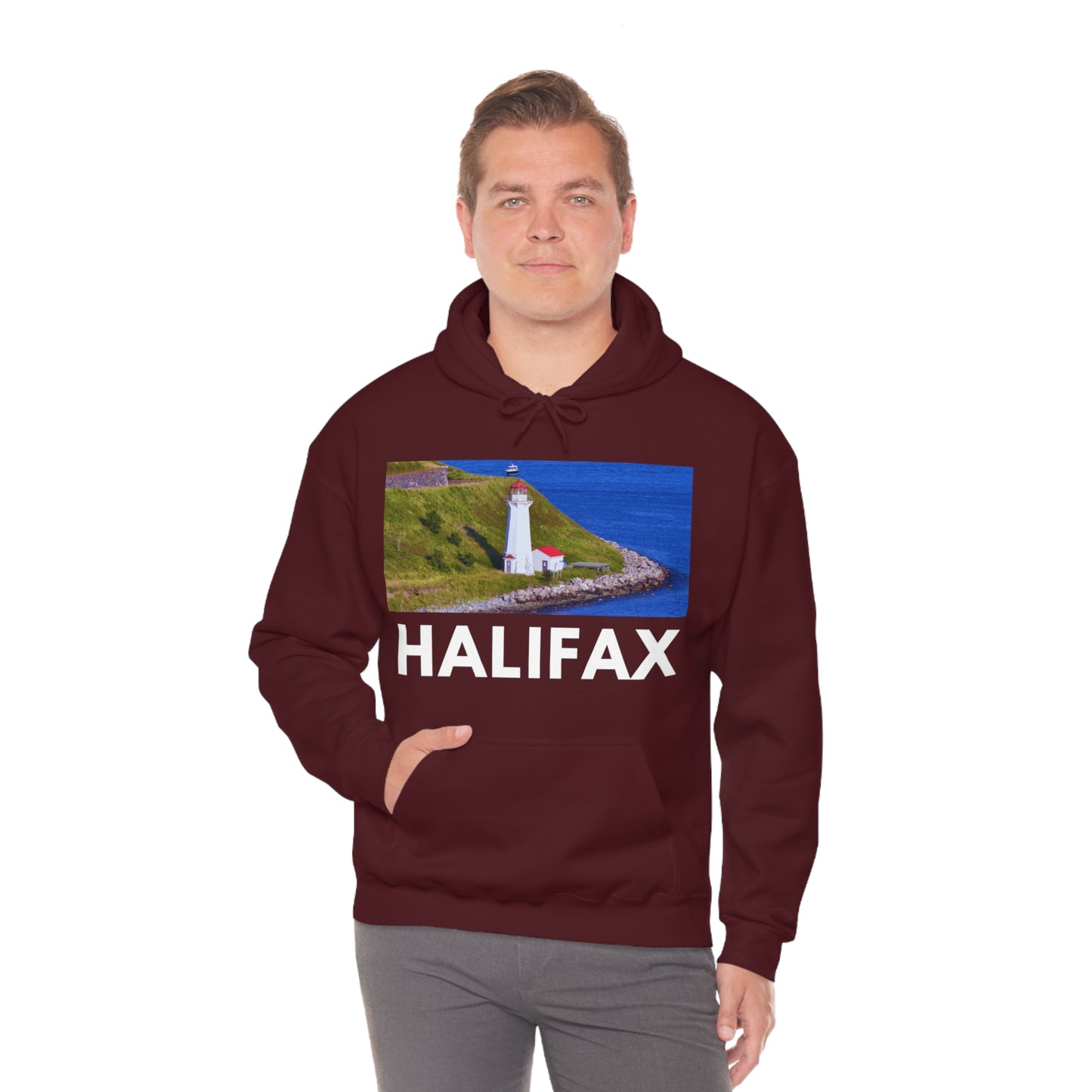   Halifax Hoodie: Coastal Lighthouse from HoodySZN.com