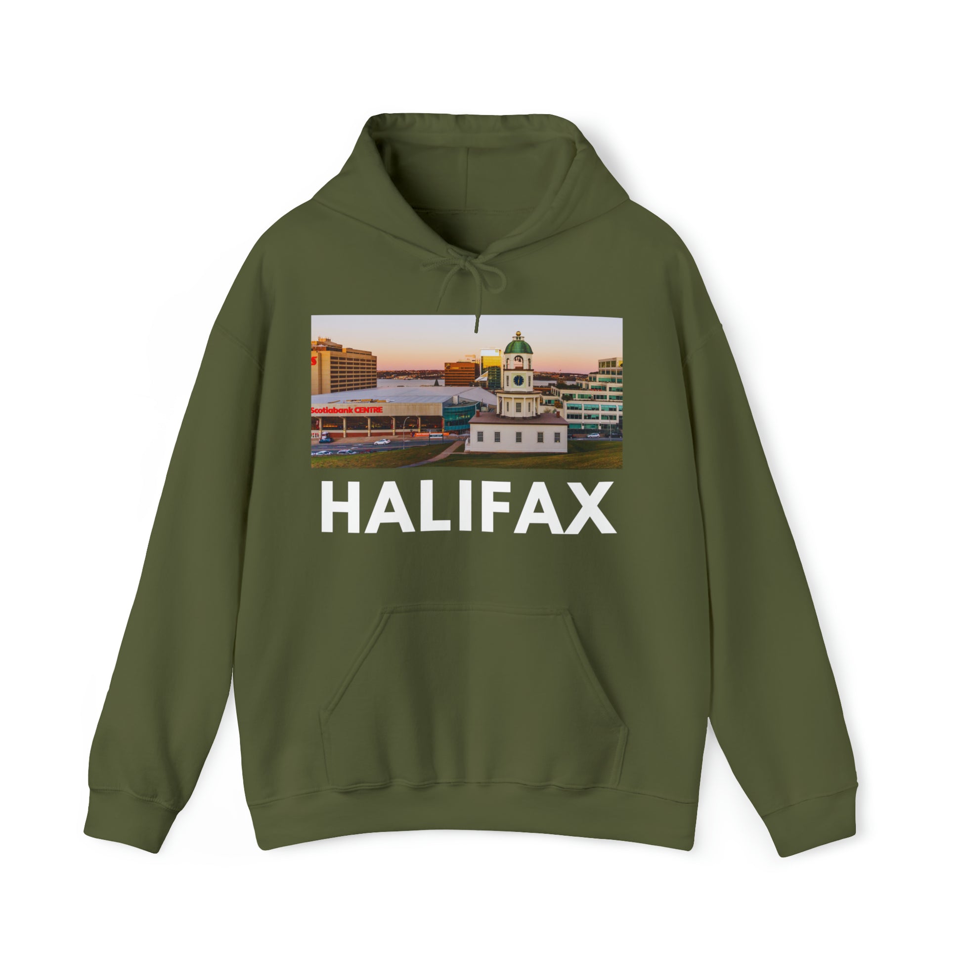 3XL Military Green Halifax Hoodie: Citadel Hill from HoodySZN.com