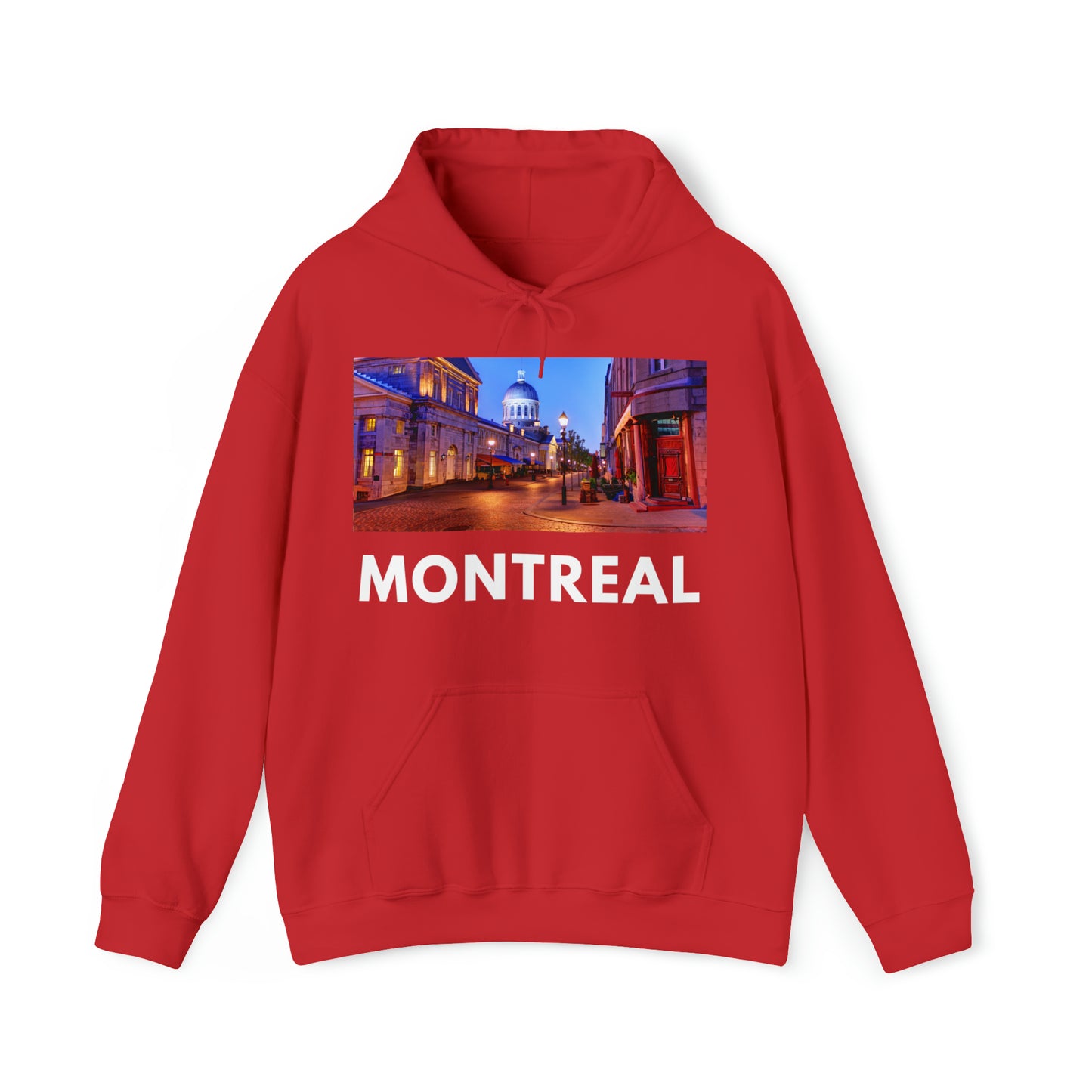 M Red Montreal Hoodie: Old Montreal from HoodySZN.com