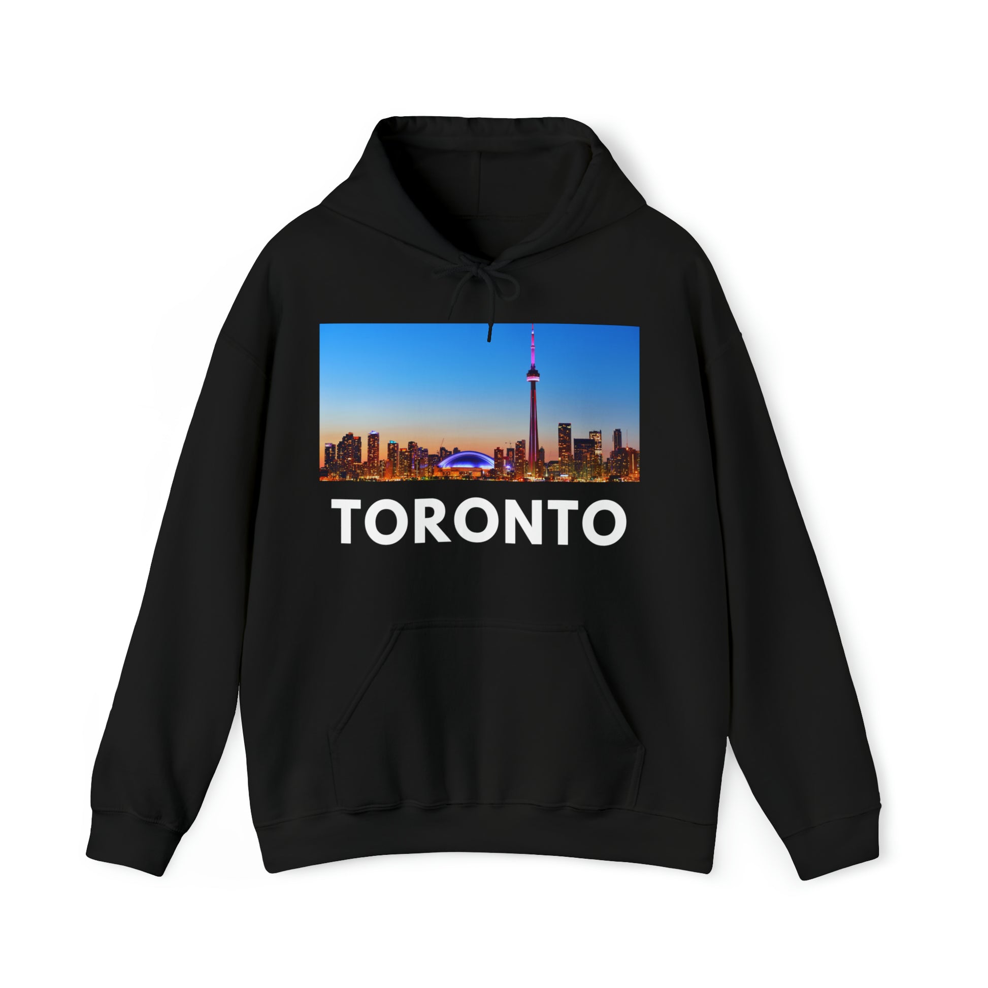 M Black Toronto Hoodie: City Line from HoodySZN.com
