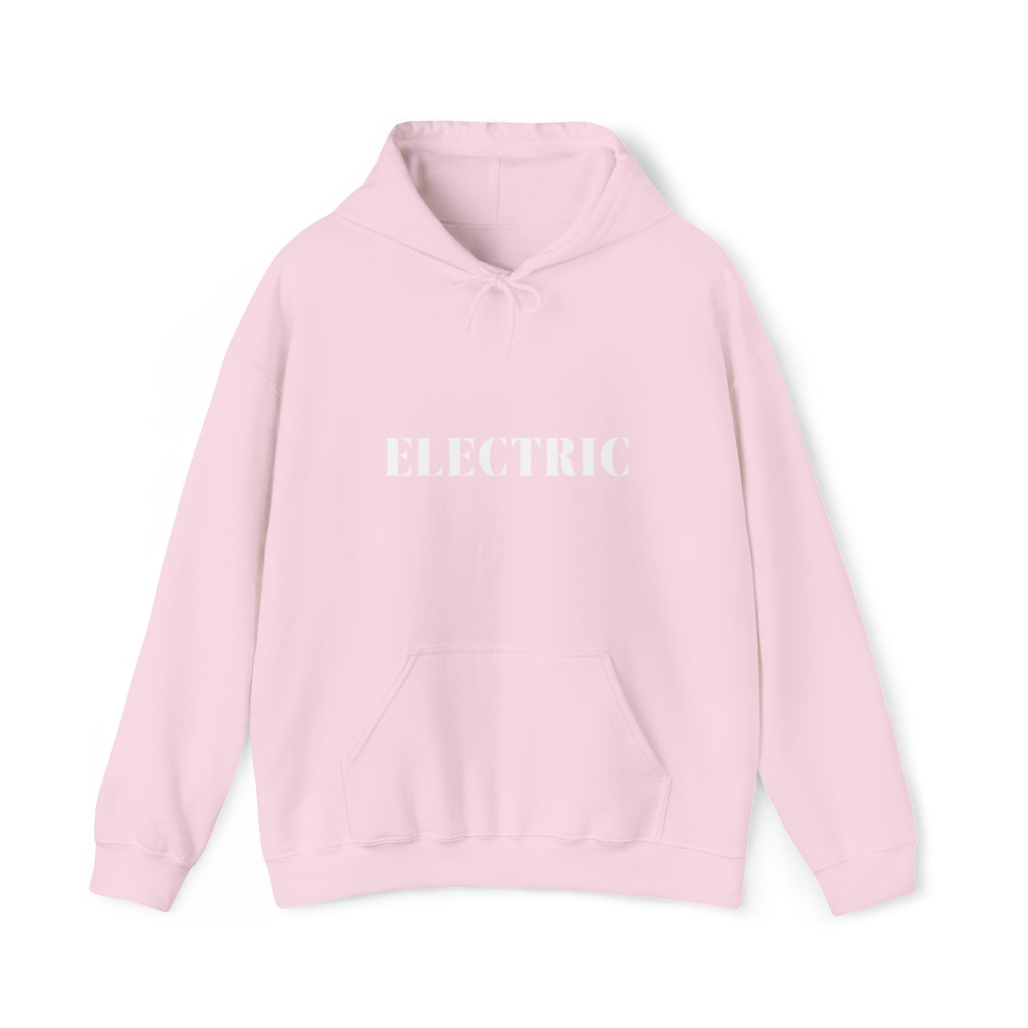 S Light Pink Electric Hoodie from HoodySZN.com
