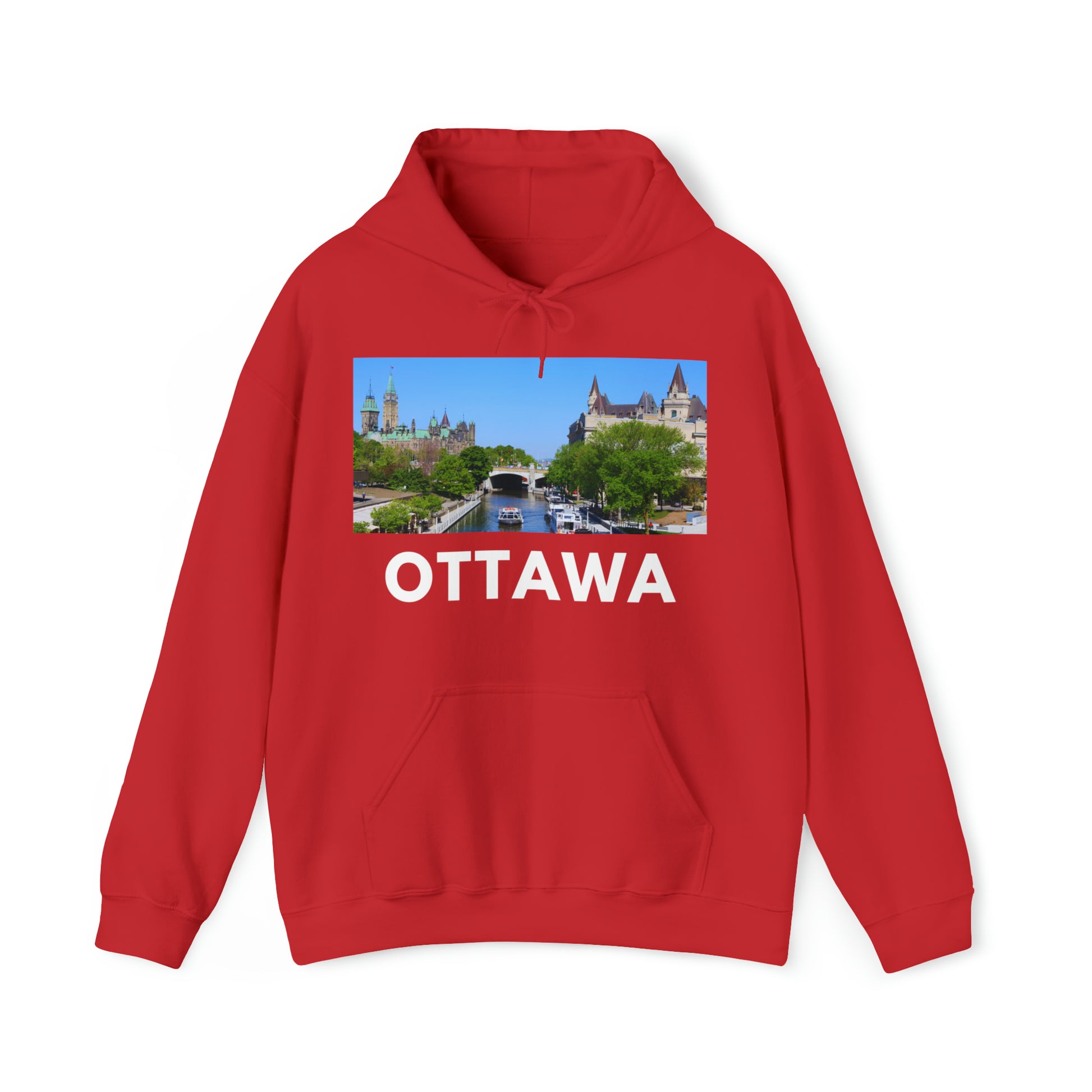 S Red Ottawa Hoodie: Le Canal from HoodySZN.com