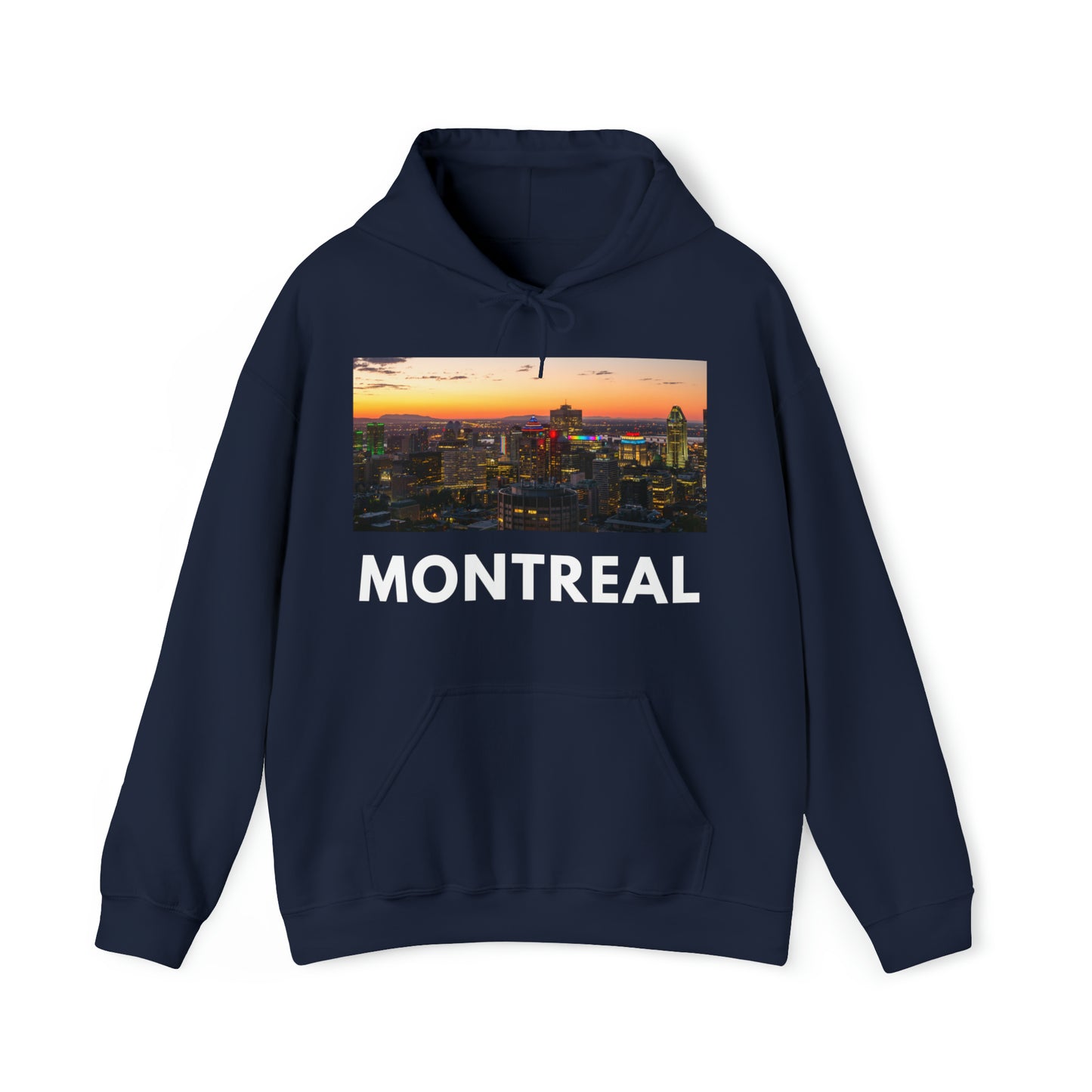 S Navy Montreal Hoodie: City Scape from HoodySZN.com