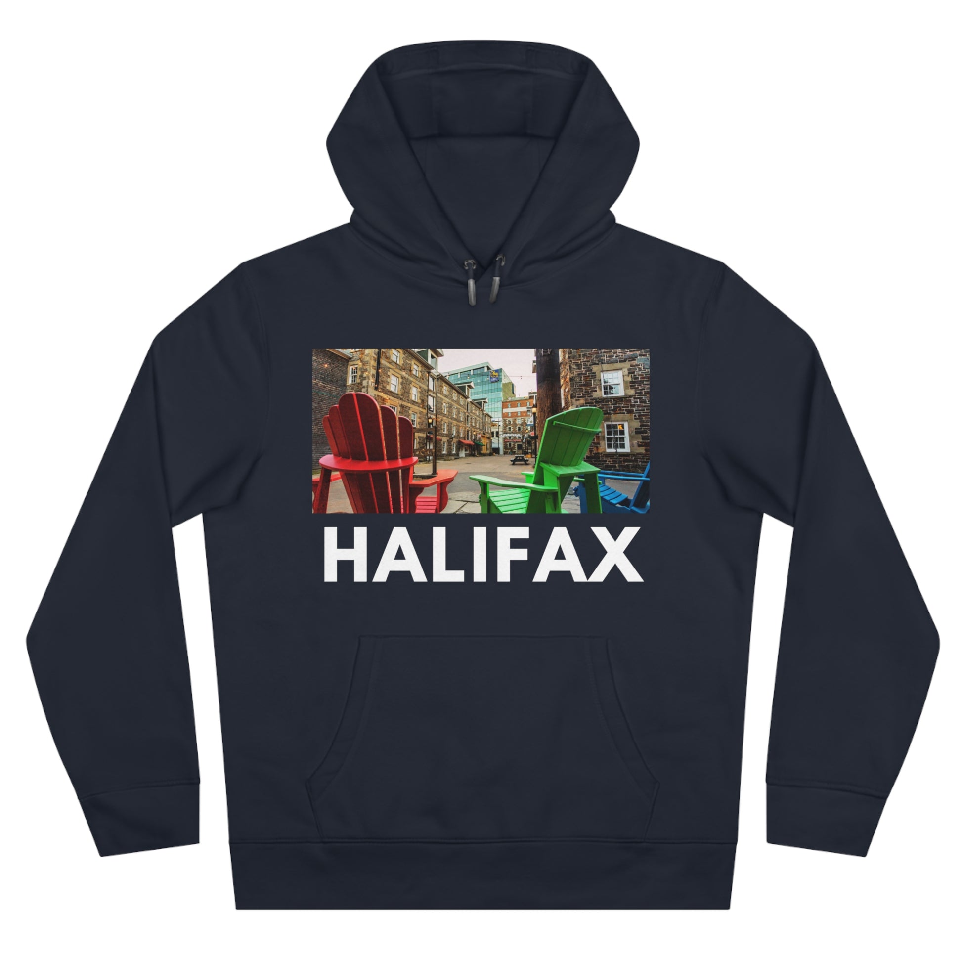 XS Navy Halifax Hoodie: Brewery District from HoodySZN.com