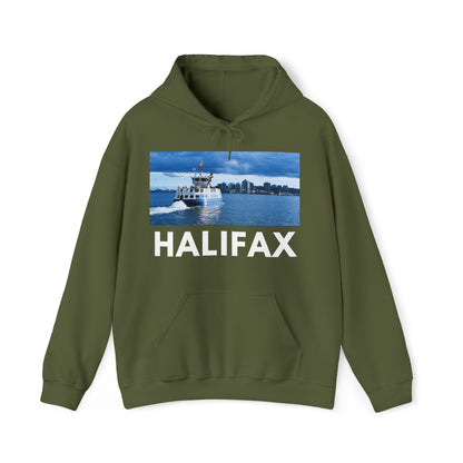 M Military Green Halifax Hoodie: The Ferry from HoodySZN.com